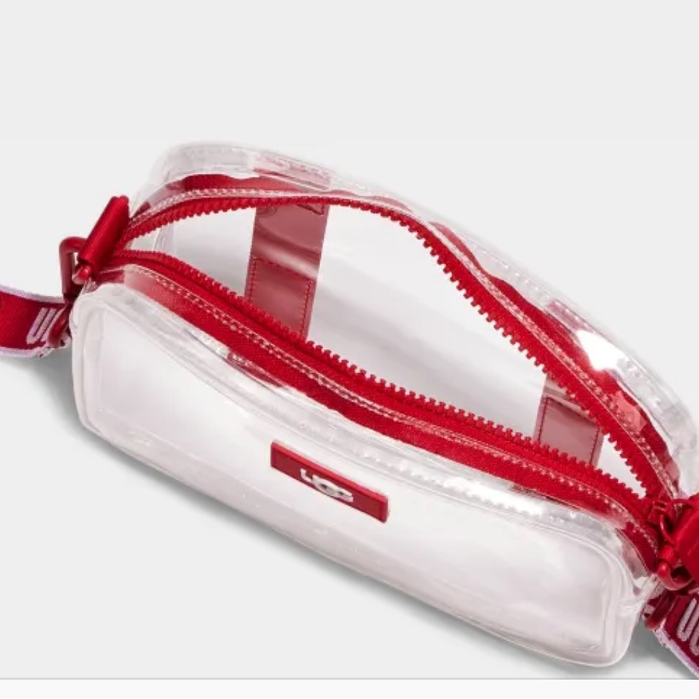 NWT UGG Janey II Transparent (3 in 1) Red Crossbody - Picture 11 of 11